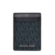 Michael Kors Logo Card Case with Bill Clip