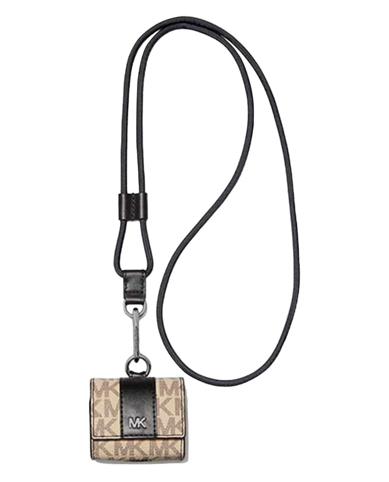 Michael Kors Logo Clip Case for Apple AirPods Pro (Hemp/Brown