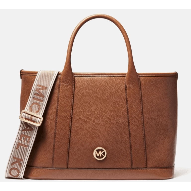 luisan専用 Michael Kors Luisa Brown Medium Leather Bag - Walmart.com