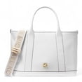 thumbnail image 1 of Michael Kors Luisa Medium Satchel, Optic White, 1 of 7