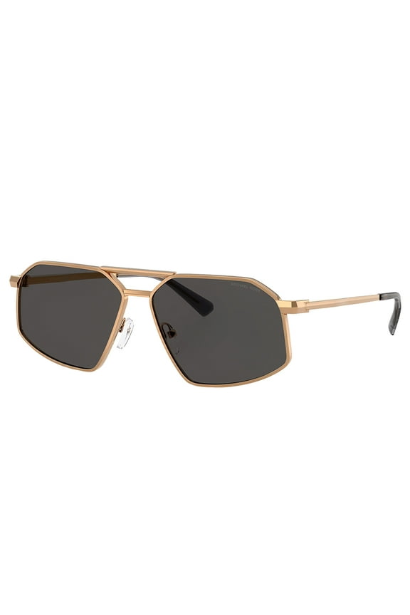 MAR VISTA MK 1167 Metal Unisex Irregular Sunglasses Beige Gold 60mm Adult