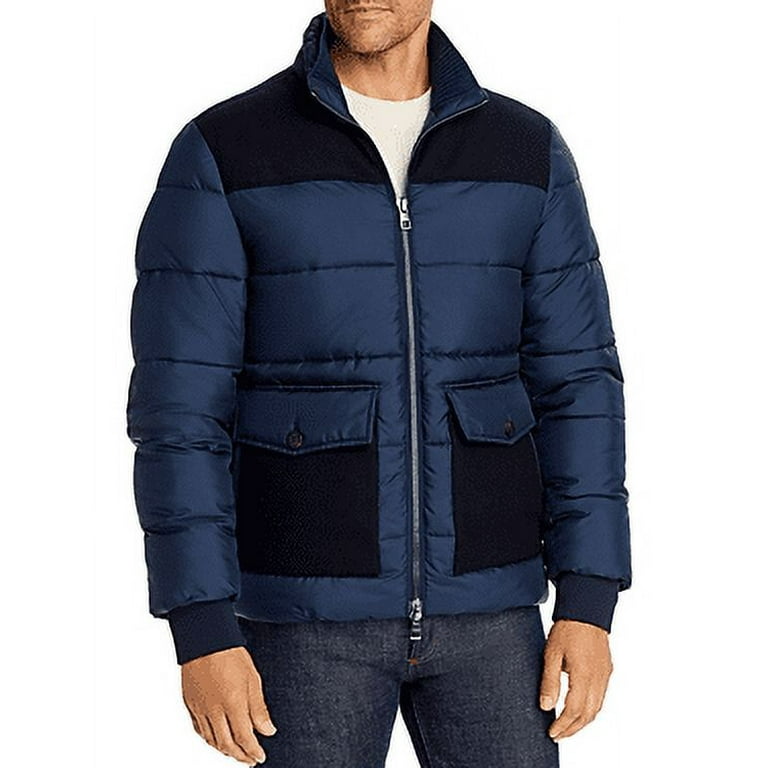 Michael kors mixed hotsell media puffer coat