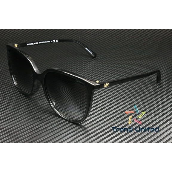 Michael Kors MK 2137U Plastic Womens Square Sunglasses Black 57mm Adult
