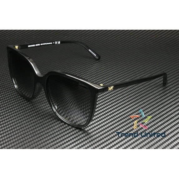Michael Kors MK 2137U Plastic Womens Square Sunglasses Black 57mm Adult