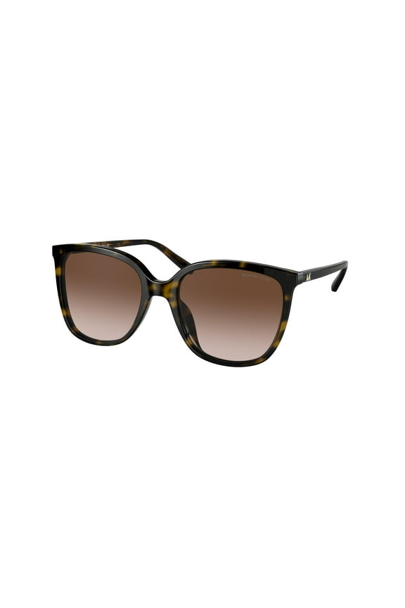 MK 2137U Plastic Womens Square Sunglasses Dark Tortoise 57mm Adult