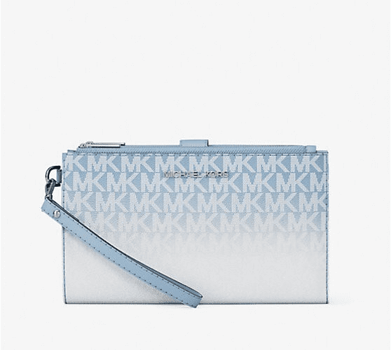 Michael Kors Womens Jet Set Double Zip Wristlet One Size