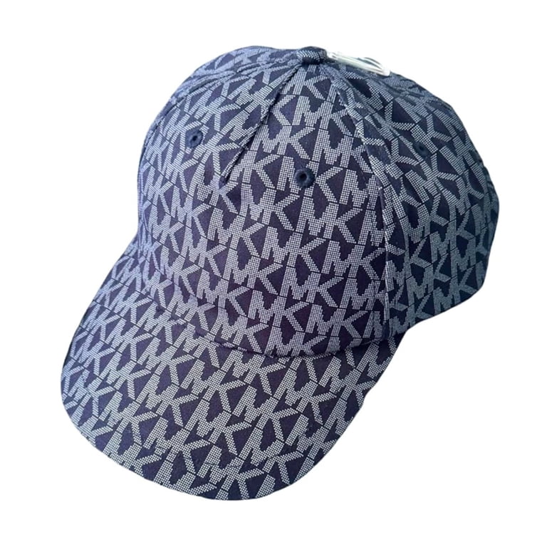 Michael Kors MK Signature Hat Logo Print Cotton Baseball Cap  display picture 2