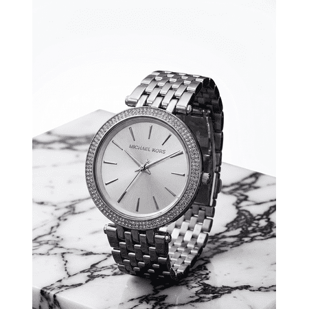 Michael Kors Women's Darci Pavé Stainless Steel Bracelet Watch 39mm MK3190