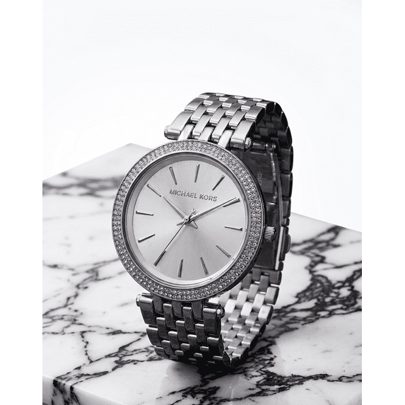 Michael Kors Women's Darci Pavé Stainless Steel Bracelet Watch 39mm MK3190