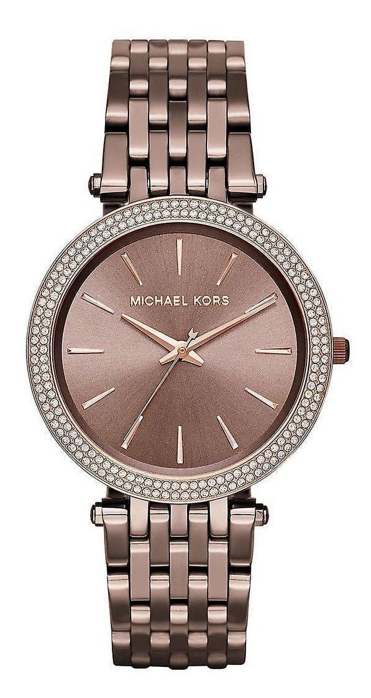 Bronze michael shop kors watch