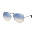 thumbnail image 1 of Michael Kors MK5004 CHELSEA Aviator 1153V6 59M Silver/Blue Silver Gradient Mirror Sunglasses For Women +FREE Complimentary Eyewear Care Kit, 1 of 5