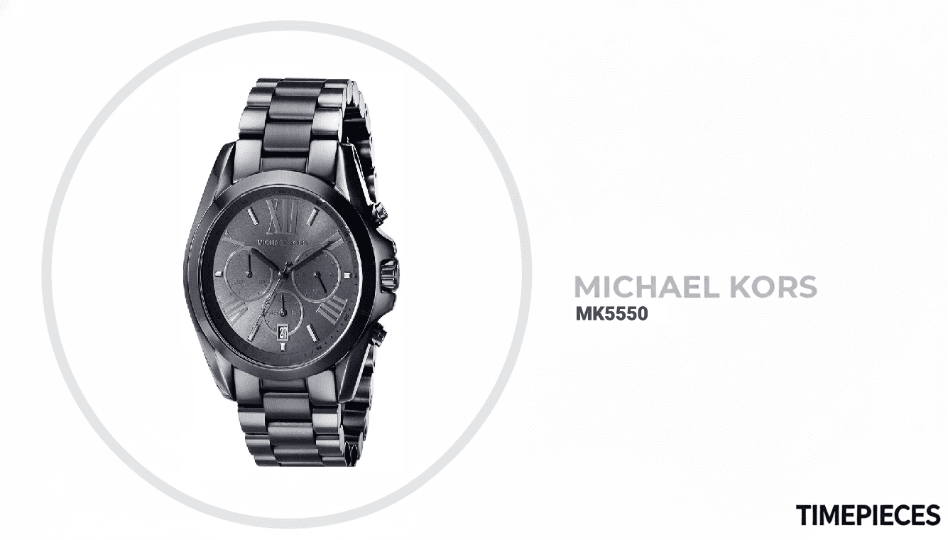 Michael Kors Original Bradshaw Round Adult Male Wrist Watch MK5550