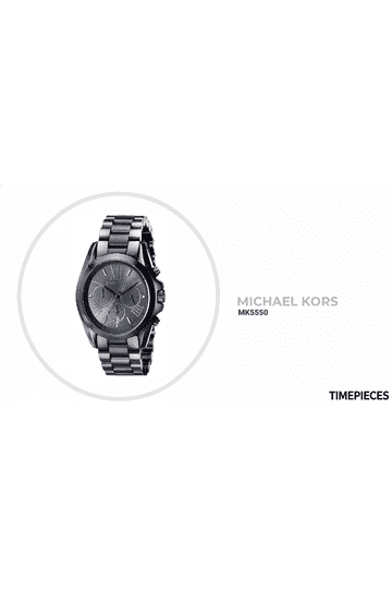 GREY MK WATCH Michael Kors Paxton Titanium Men main image 2