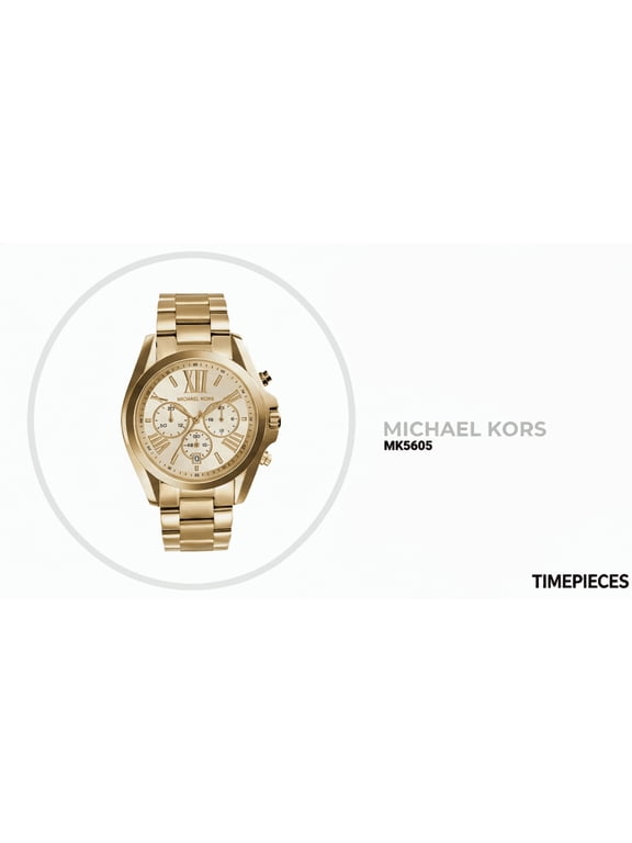 MK5605 Bradshaw Round Adult Metal Male Watch