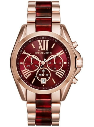 Michael kors watch men on sale red