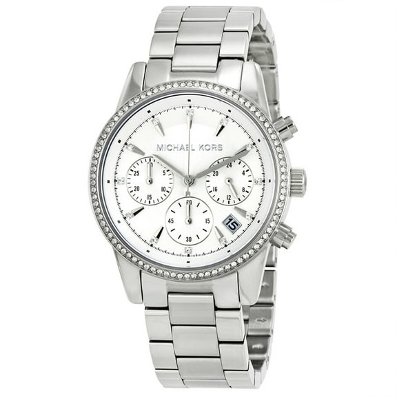 Michael Kors MK6428 Ritz Chronograph Round Adult Female Watch