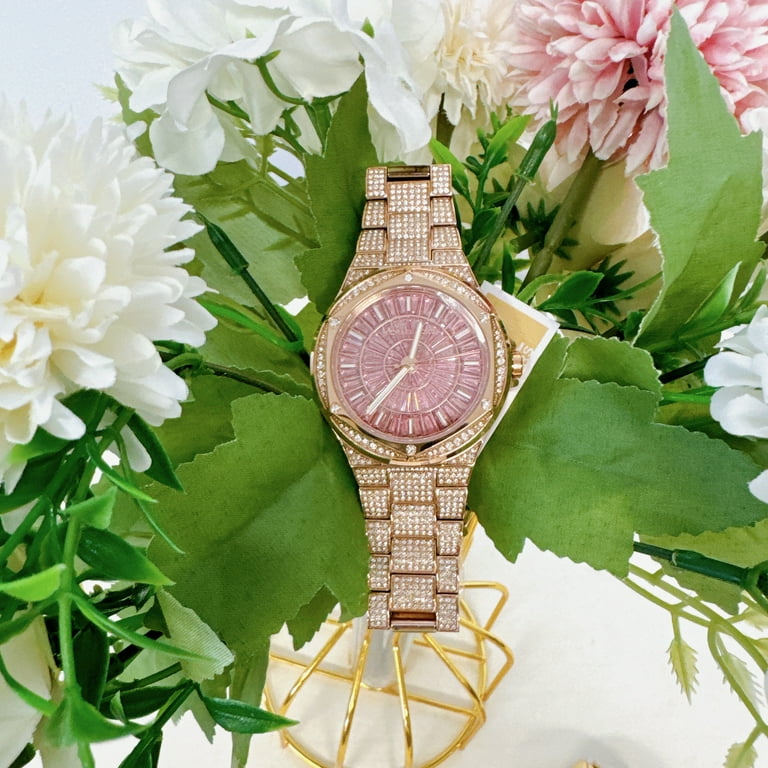 ※お値下げしました【STAR JEWELRY】PINK MESH WATCH スタージュエリー（STAR JEWELRY）の限定ジュエリー＆ウォッチ