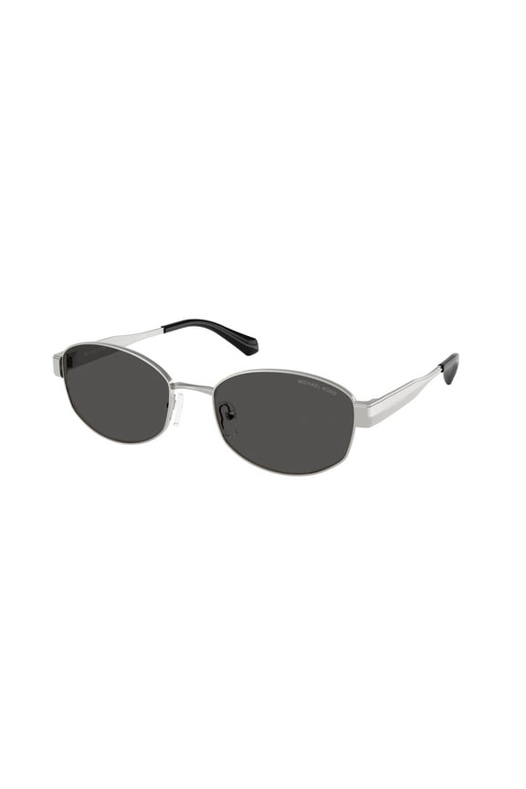 MONTE CARLO MK 1161 Metal Womens Oval Sunglasses Silver 56mm Adult