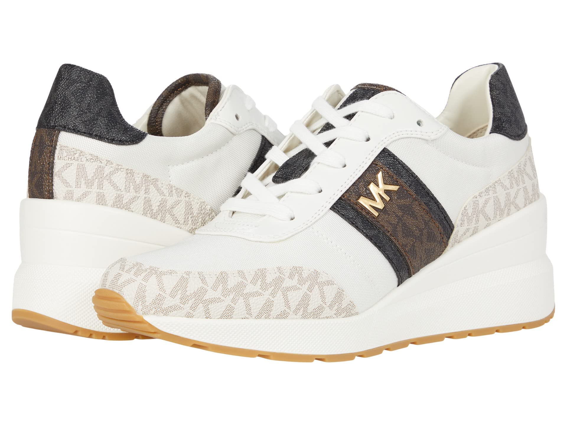 MICHAEL Michael Kors Mabel Trainer Tennis Sneakers with MICHAEL Michael Kors Mabel Trainer Tennis Sneakers with