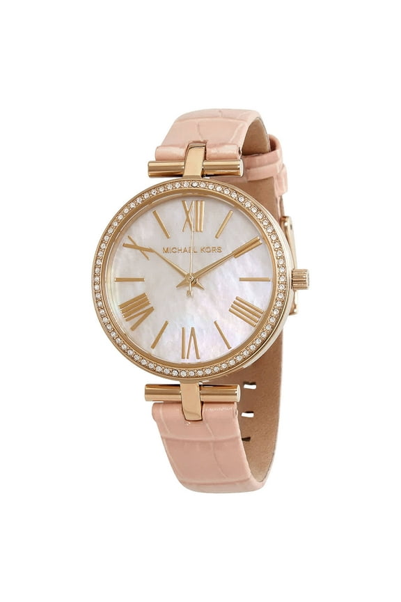 Maci MK2790 Women's Rose Gold-Tone Quartz 34mm Watch MSRP $195