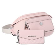 Michael Kors Maisie Large Pebbled Leather 2-in-1 Sling Pack - Powder Blush