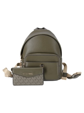 Michael kors green backpack hotsell