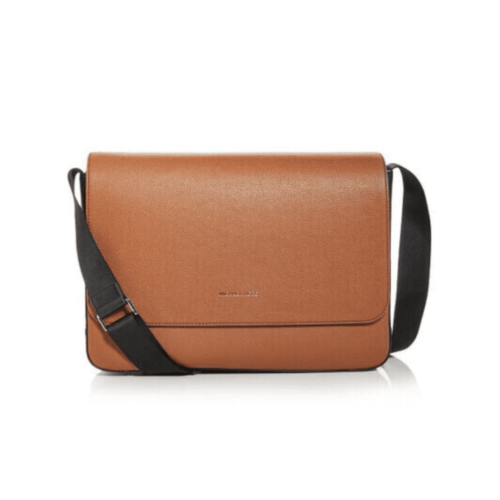 Michael Kors Mason Explorer Pebbled Leather Messenger Bag