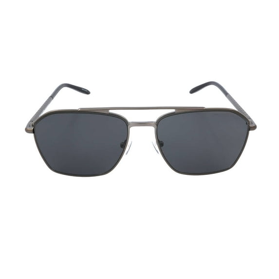 Michael Kors Matterhorn Dark Grey Navigator Men's Sunglasses MK1124 100287 56