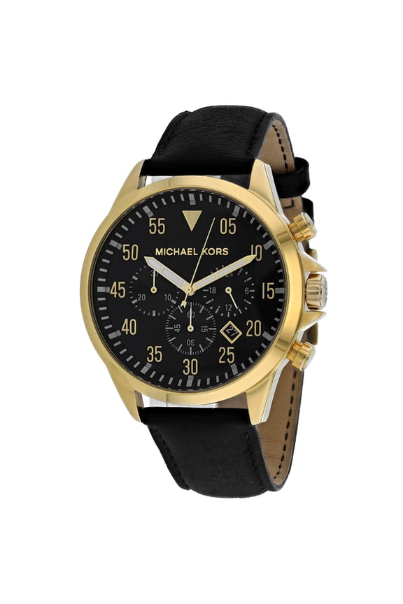 Men's Black Dial Watch - MK8618