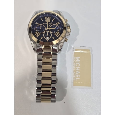 Men's Bradshaw Navy blue Dial Watch - MK5976