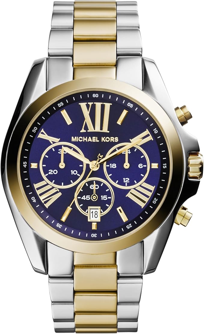 Michael Kors MK5976 マイケルコース 腕時計 Michael Kors Bradshaw Men's Two-Tone Chronograph Metal Watch
