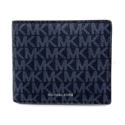 Michael Kors Mens Cooper Billfold Wallet with Passcase, Admiral Blue