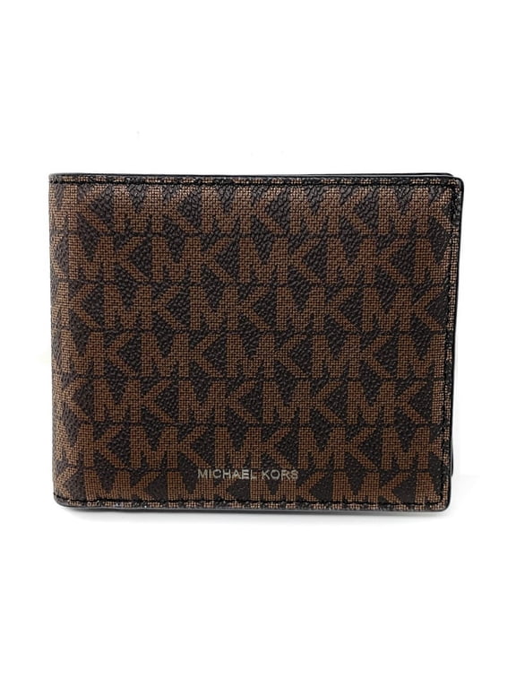 Men's Cooper Men's Logo Billfold Wallet with Passcase, Brown