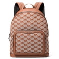 thumbnail image 1 of Michael Kors Men's Cooper Logo Jacquard Large Commuter Backpack (Luggage), 1 of 4