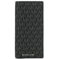 thumbnail image 1 of Michael Kors Men's Cooper Men's Large Logo Print Flap Wallet (Black), 1 of 4