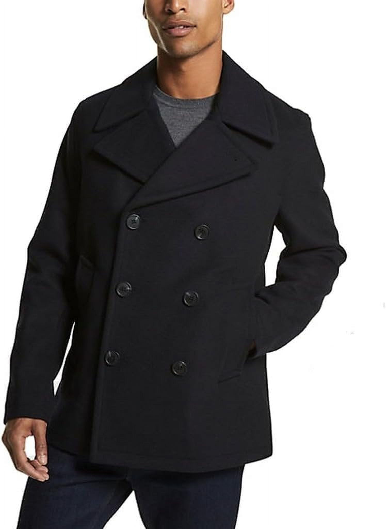 Trench Coat Michael Kors Wool Peacoat Michael Kors Men's Double