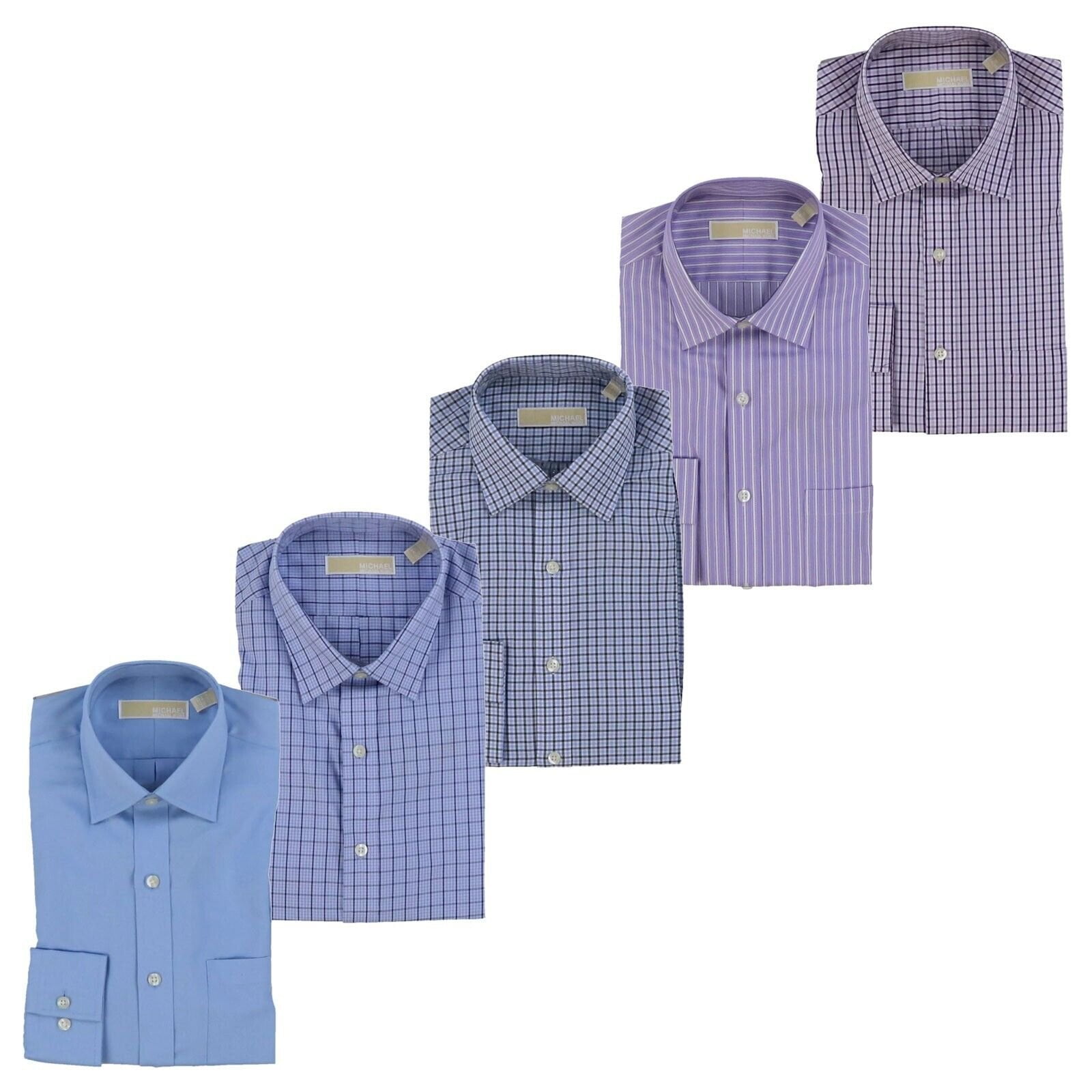 michael kors slim fit dress shirt Boho Vintage Party Dress main image 0