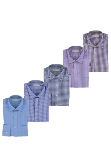michael kors mens dress shirts slim fit Michael Kors | Michael Kors Men's Parma Navy Solid Pique Premium Slim Fit Shirt - MENSWEARR