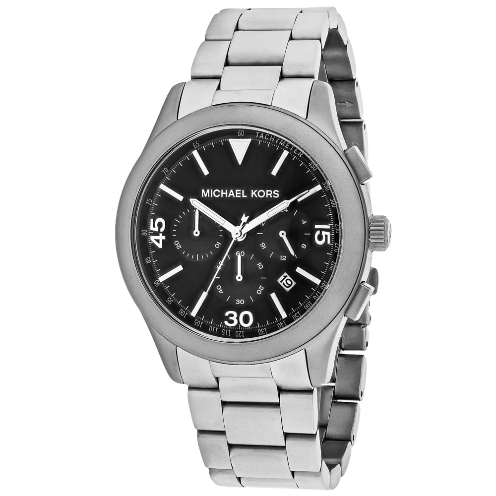 Michael Kors Men's Gareth MK8469 Silver Stainless-Steel Quartz Fashion Watch