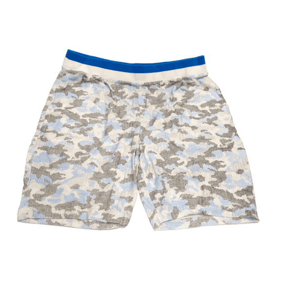 Michael Kors Men's Jacquard Camo Pajama Shorts, Large