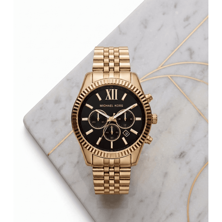 Michael Kors Men's Lexington Chronograph Watch 45mm MK8286