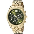 thumbnail image 1 of Michael Kors Men's Lexington Gold Tone Steel Chronograph Watch MK8446, 1 of 3