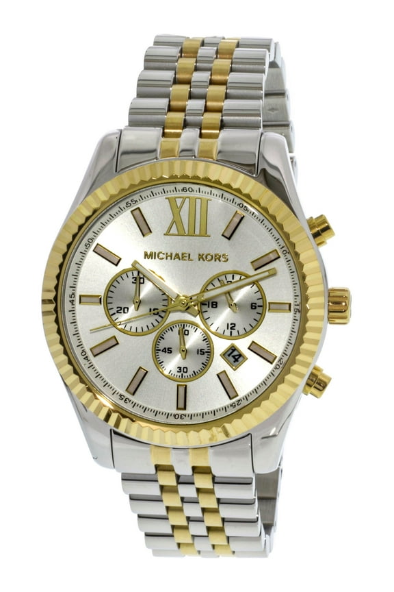 Men's Lexington Two Tone Stainless Steel Watch MK8344