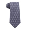 thumbnail image 1 of Michael Kors Men's Micro Connected Logo Printed Tie Gray One Size, 1 of 2