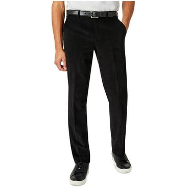 Michael Kors Men's Modern Fit Corduroy Pants Black 38 x 34