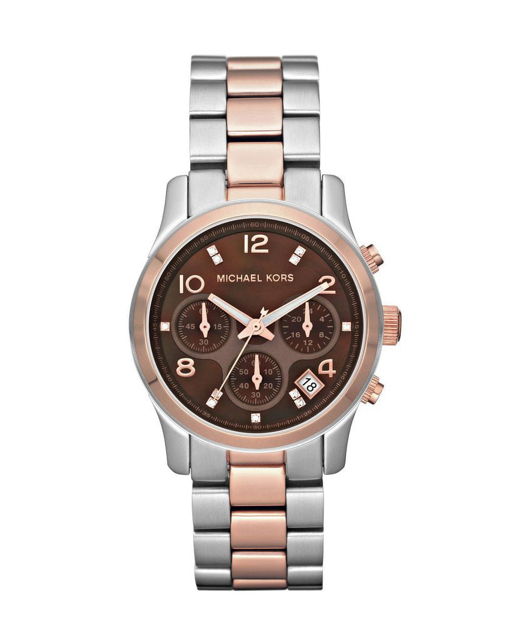Michael kors men's sales rose gold watches