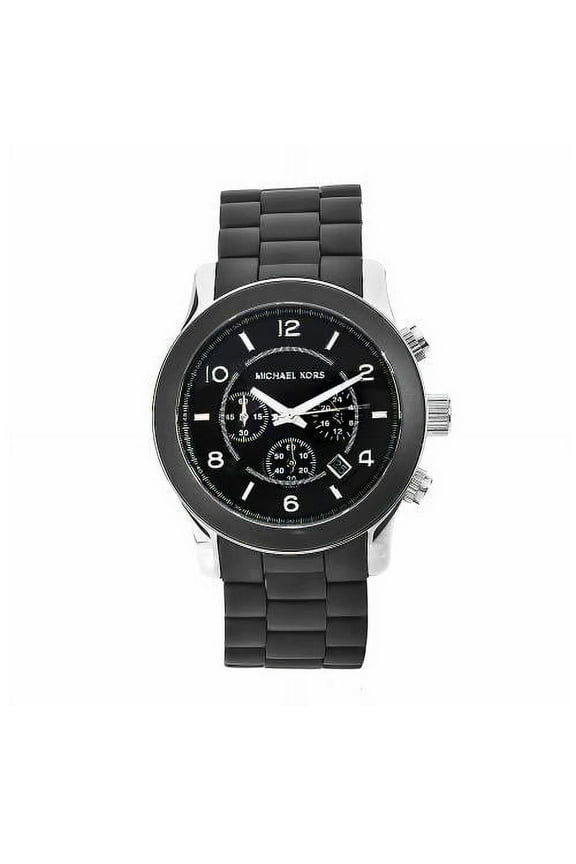 Men's Runway Watch Quartz Mineral Crystal MK8107