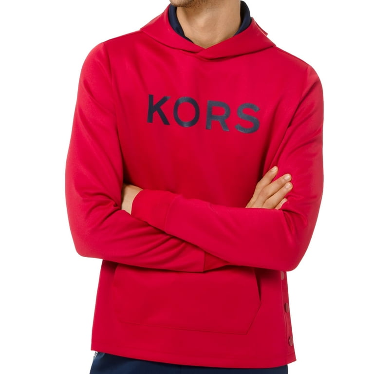 Michael kors hoodie womens red 2025