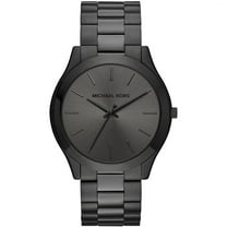 Michael Kors Men's Slim Runway Black Dial Watch - MK8507