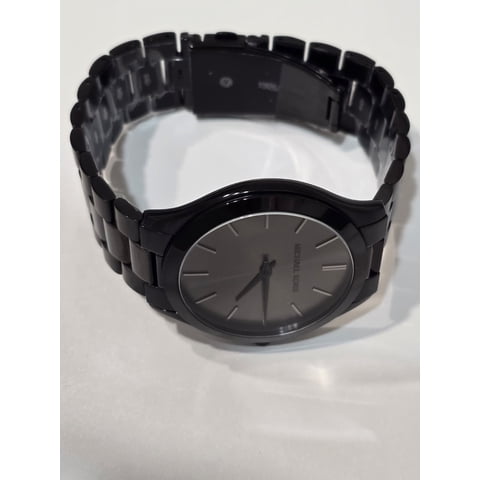 Men's Slim Runway Black Watch MK8507